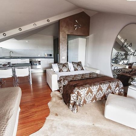 شقة Cute & Cozy Terrace بيرغامو الغرفة الصورة