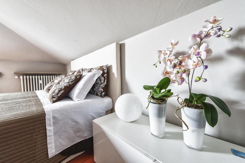 شقة Cute & Cozy Terrace بيرغامو الغرفة الصورة